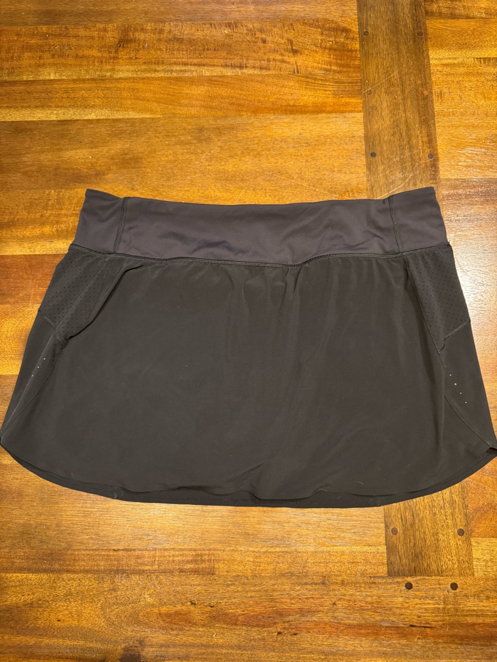 Black Athleta Skort with Built-In Shorts and Pockets Size XL